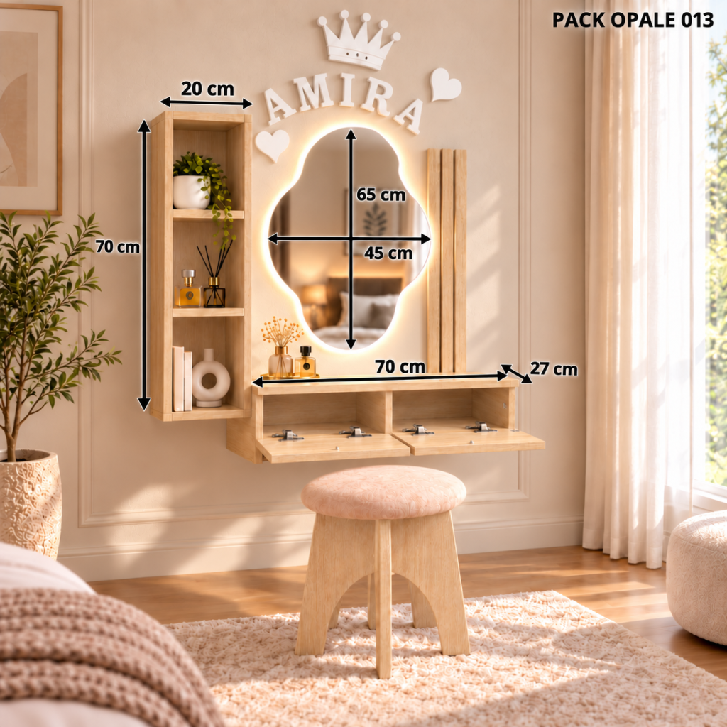مقاسات ومكونات PACK OPALE 013
