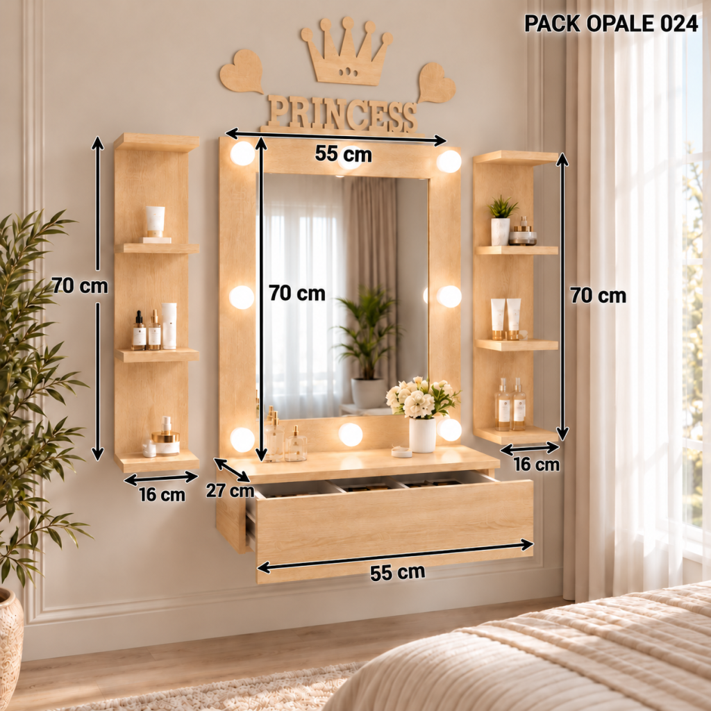 مقاسات ومكونات PACK OPALE 024