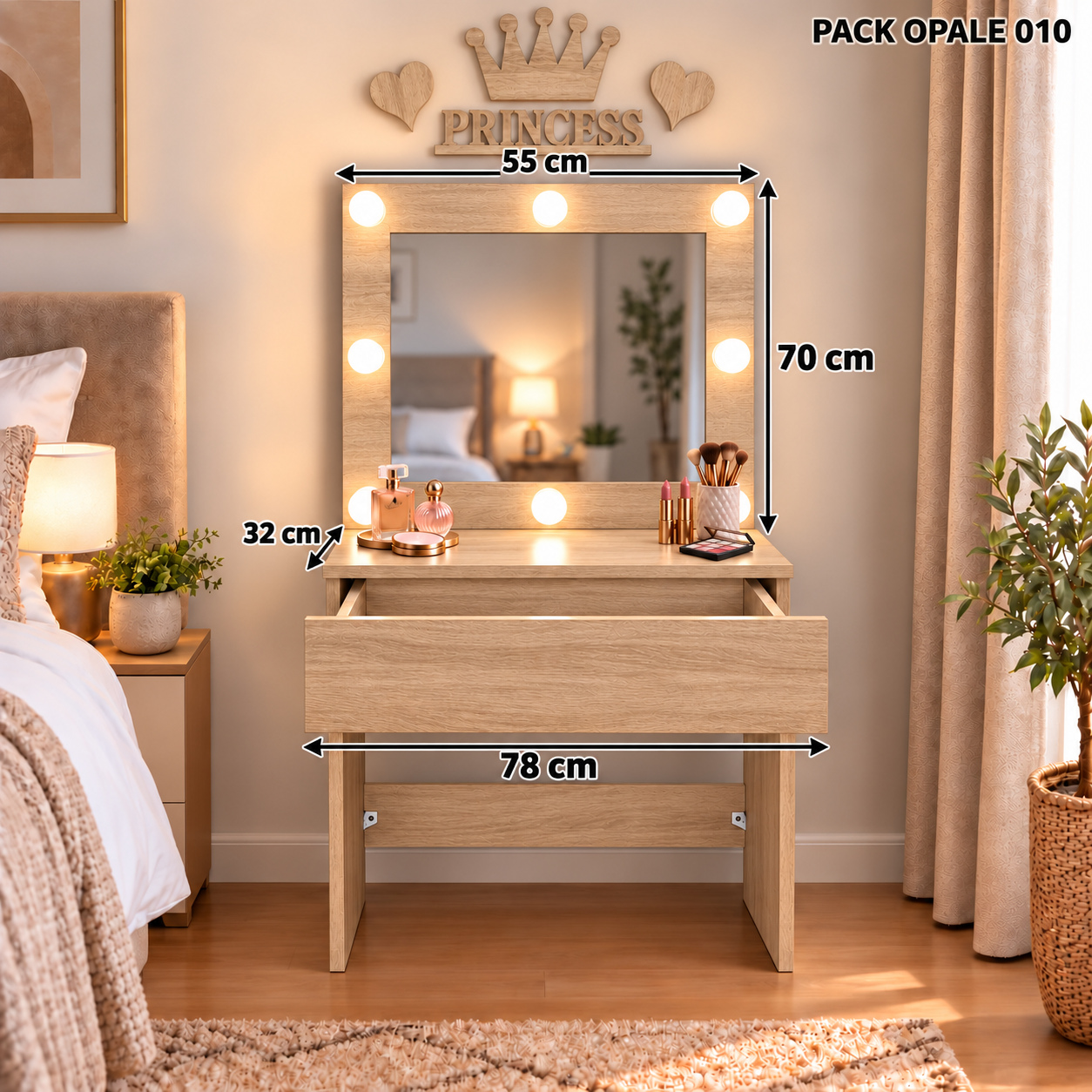 PACK OPALE 010 — بالرجلين — المقاسات